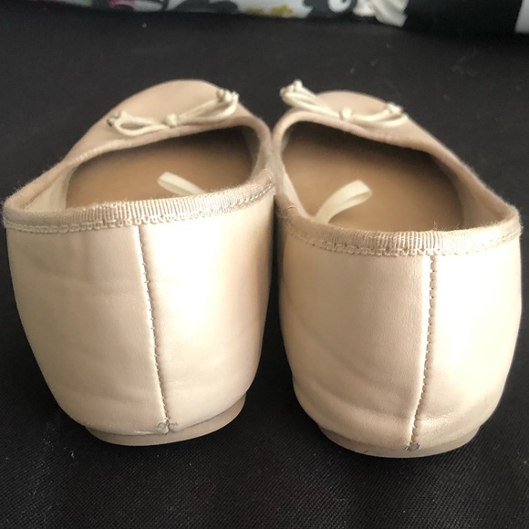 MERONA Taupe Ballet Flats with Bow 8.5 - Picture 4 of 5